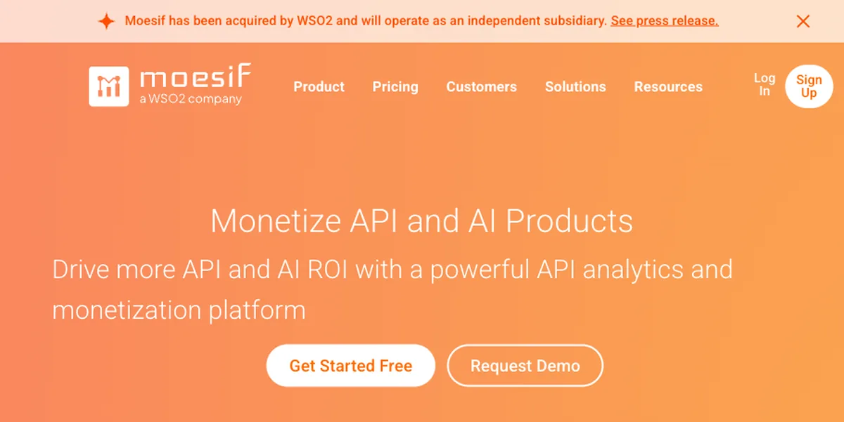 Moesif API analytics and usage-based billing for MCP traffic